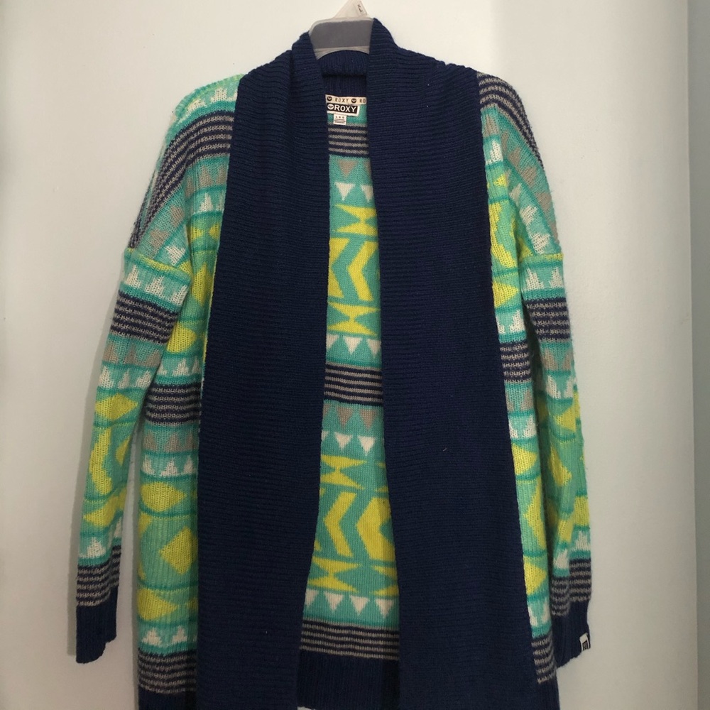 Roxy, multi color cardigan